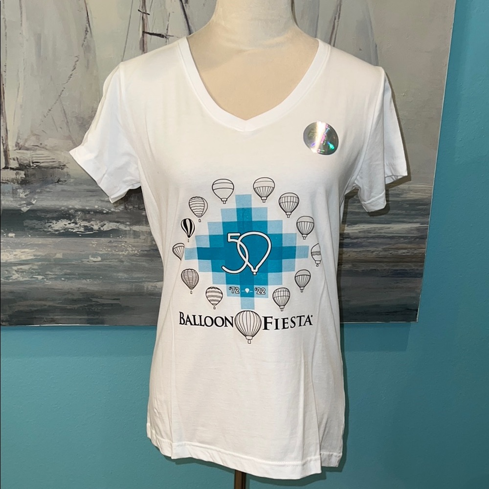 NWT Albuquerque 50th Anniversary Balloon Fiesta T-Shirt, Medium
